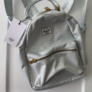 Herschel Light Gray Mini Backpack